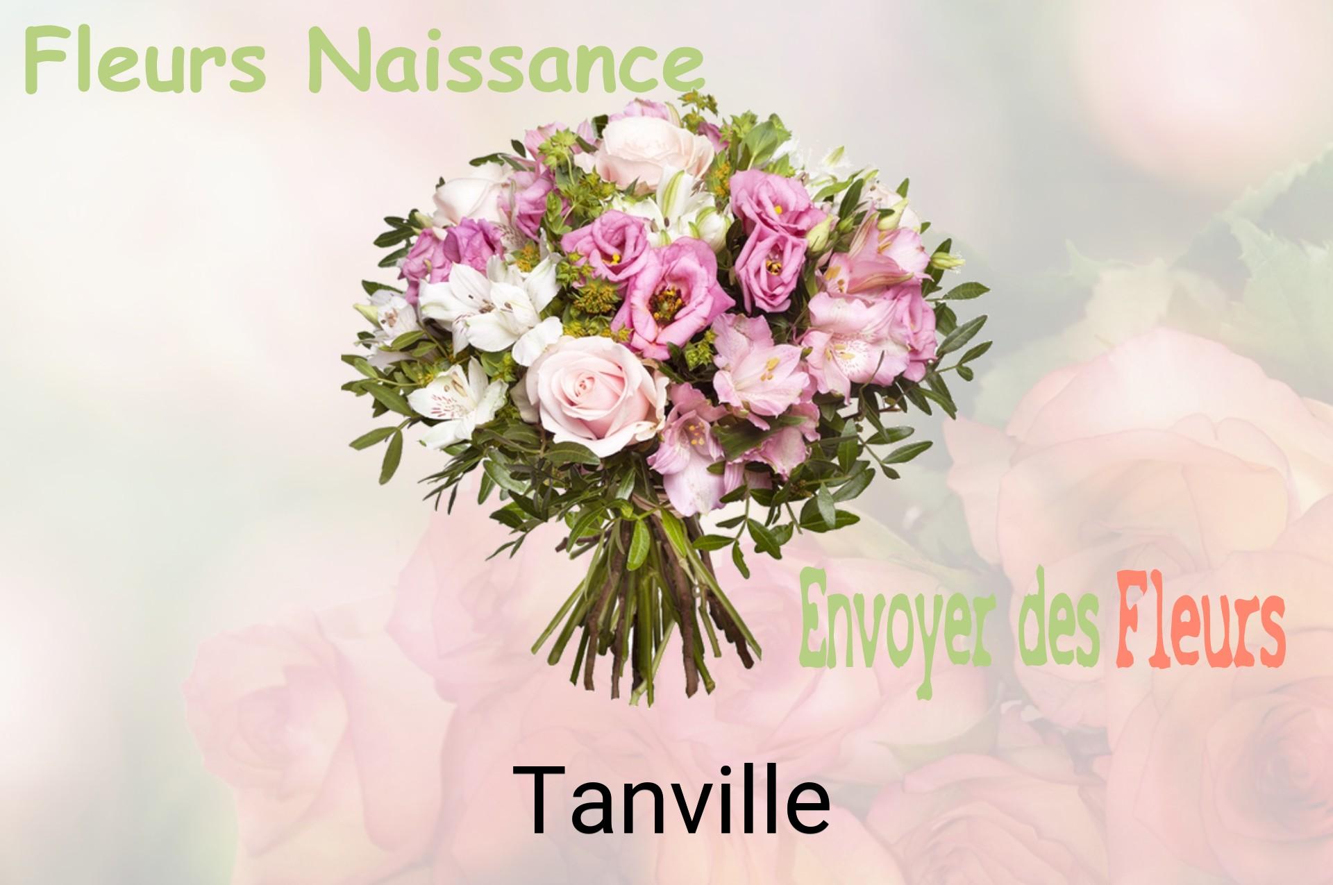 Bouquet de fleurs de naissance livré à Tanville